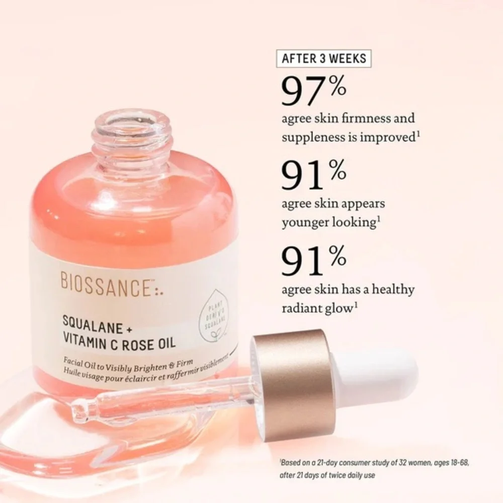 Biossance visibly brighten